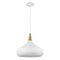 Nuvo Phoenix 1-Light Large Pendant Matte White with Burnished Brass 60/7518 - alternate 2